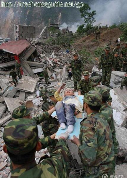 Sichuan Wenchuan quake  - Bilder/Fotografien