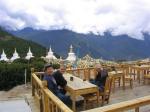 Stupas, Prayer Flags and Meili