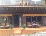 Entrance of Black Pottery Coffee